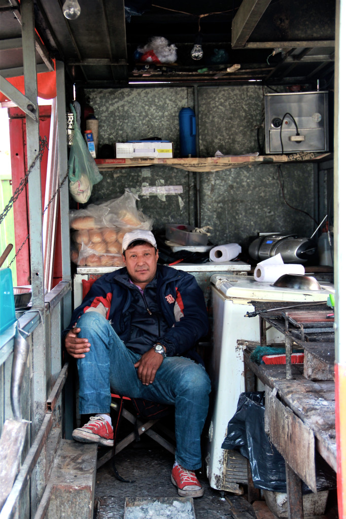 4. Miguel listening to the radio