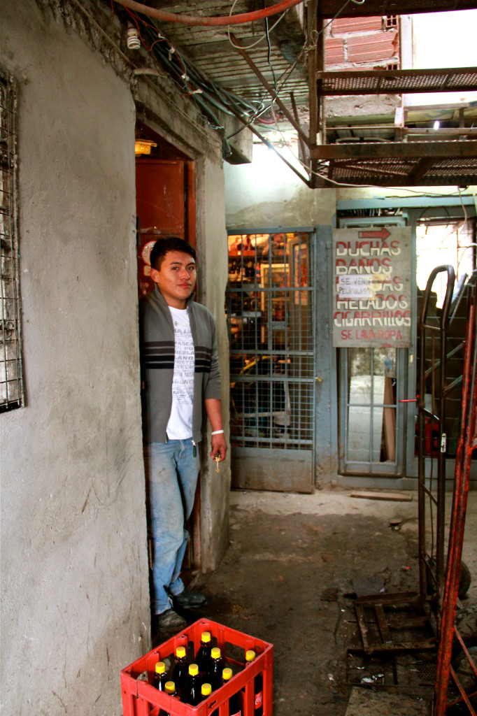 6. Mario at the door