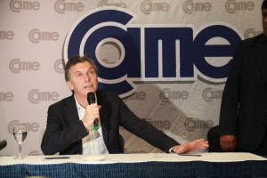 Mauricio Macri, opposition leader