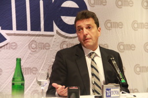 Sergio Massa, opposition leader